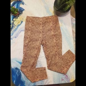 Patterned Free People Pants
